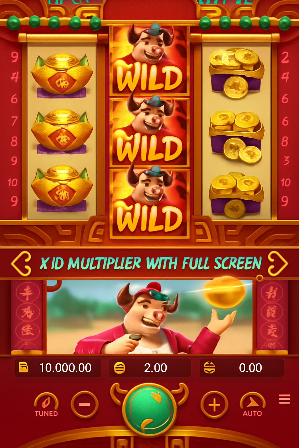 Fortune Ox gameplay